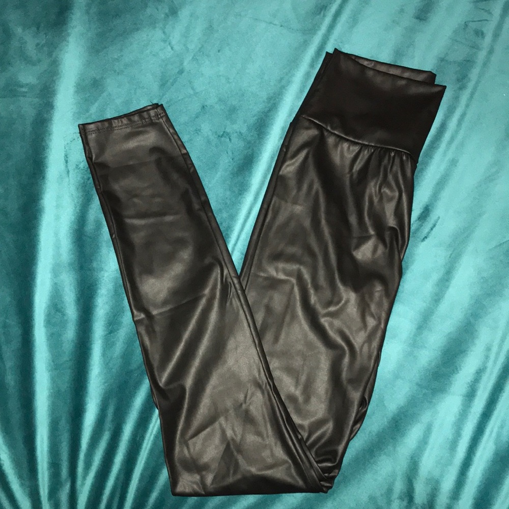 Faux Leather Leggings